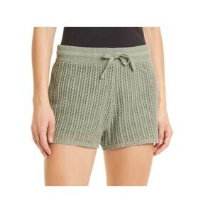 Rag & Bone Women's Sage Green Riley Tie Waist Shorts Size XL NEW